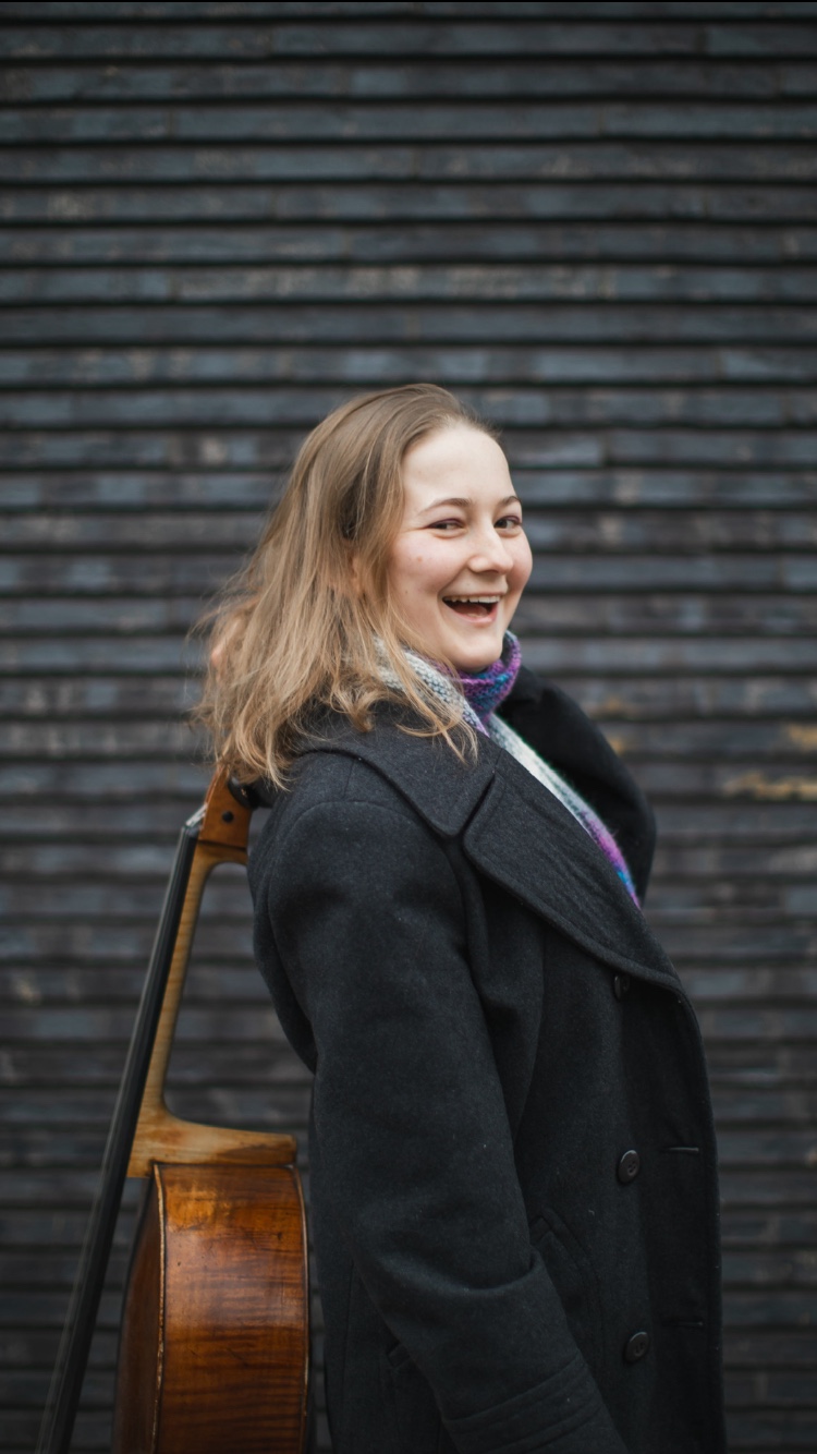 Anna Crawford, professional orchestral cellist and founder of Practice Desk
